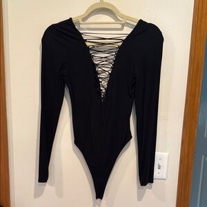 Victoria's Secret Black Bodysuit